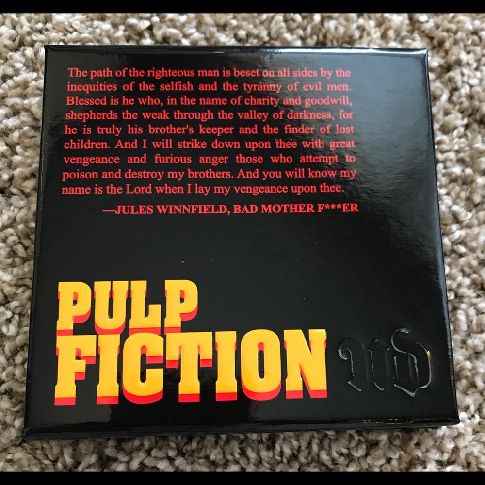 Urban Decay Pulp Fiction LE palette